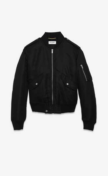 Saint Laurent Paris o1bcso1str1224 Bomber Jacket … - image 1