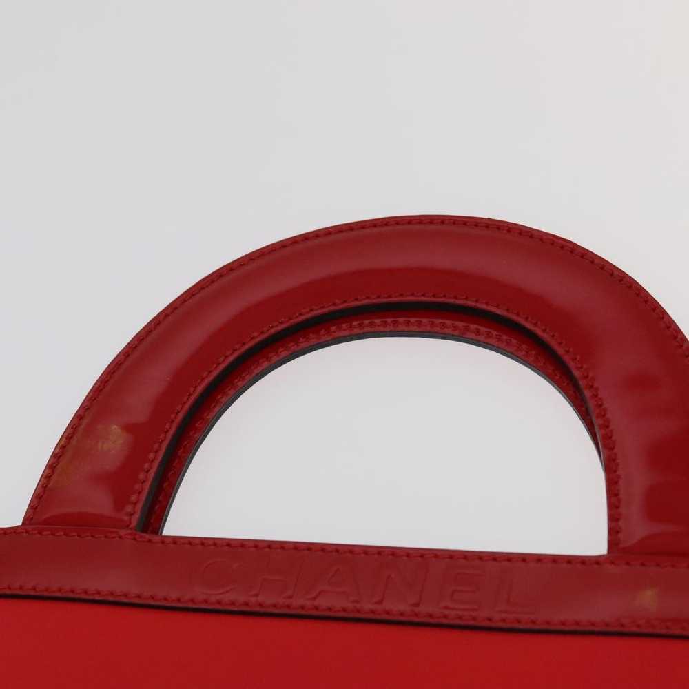 Chanel Mademoiselle Red Leather Tote Bag (Pre-Own… - image 7