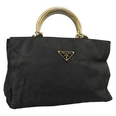 Prada Black Synthetic Handbag (Pre-Owned)