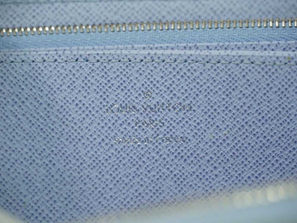 Louis Vuitton Zippy Wallet Blue Leather Wallet (P… - image 8