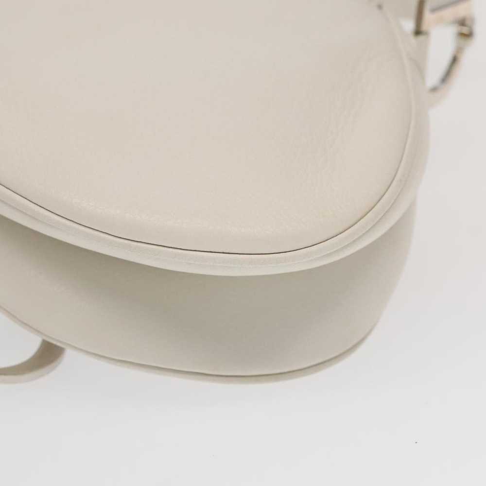 Dior Saddle Beige Leather Shoulder Bag (Pre-Owned) - image 11