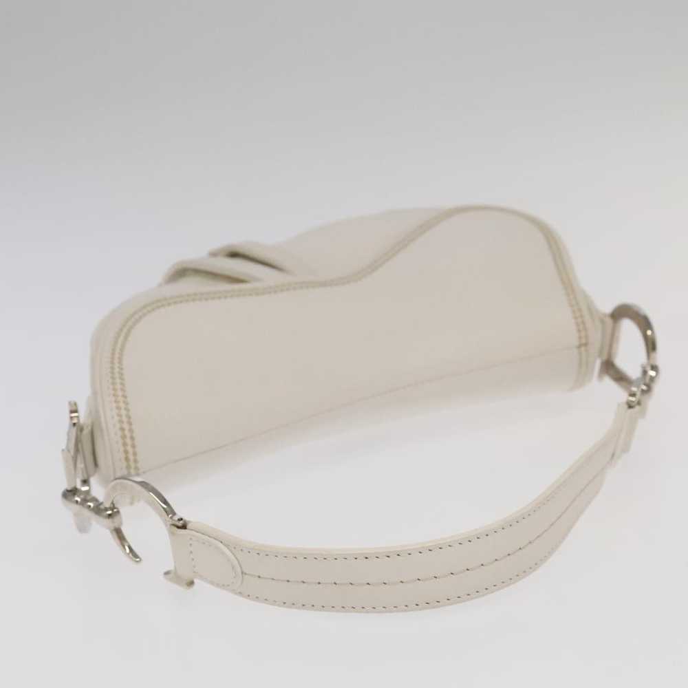 Dior Saddle Beige Leather Shoulder Bag (Pre-Owned) - image 6