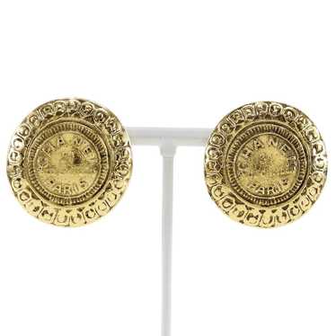 CHANEL Earring Plated Gold gold 31 RUE CAMBON COC… - image 1