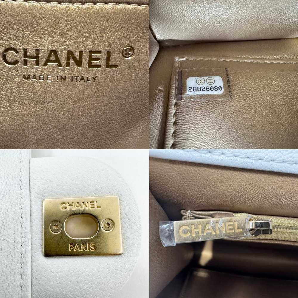 Chanel Pearl Bag leather handbag - image 2