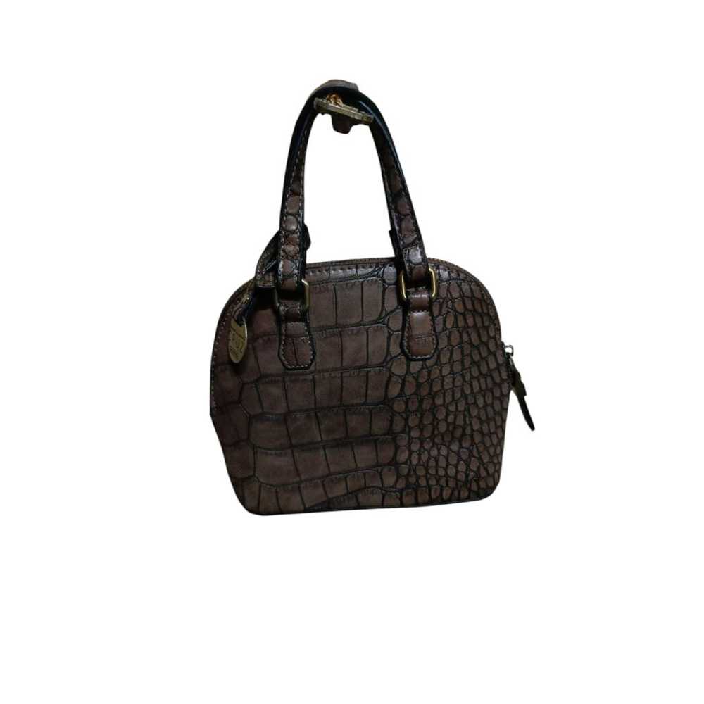 Non Signé / Unsigned Vegan leather handbag - image 7