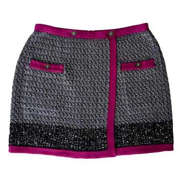 Chanel Wool mini skirt