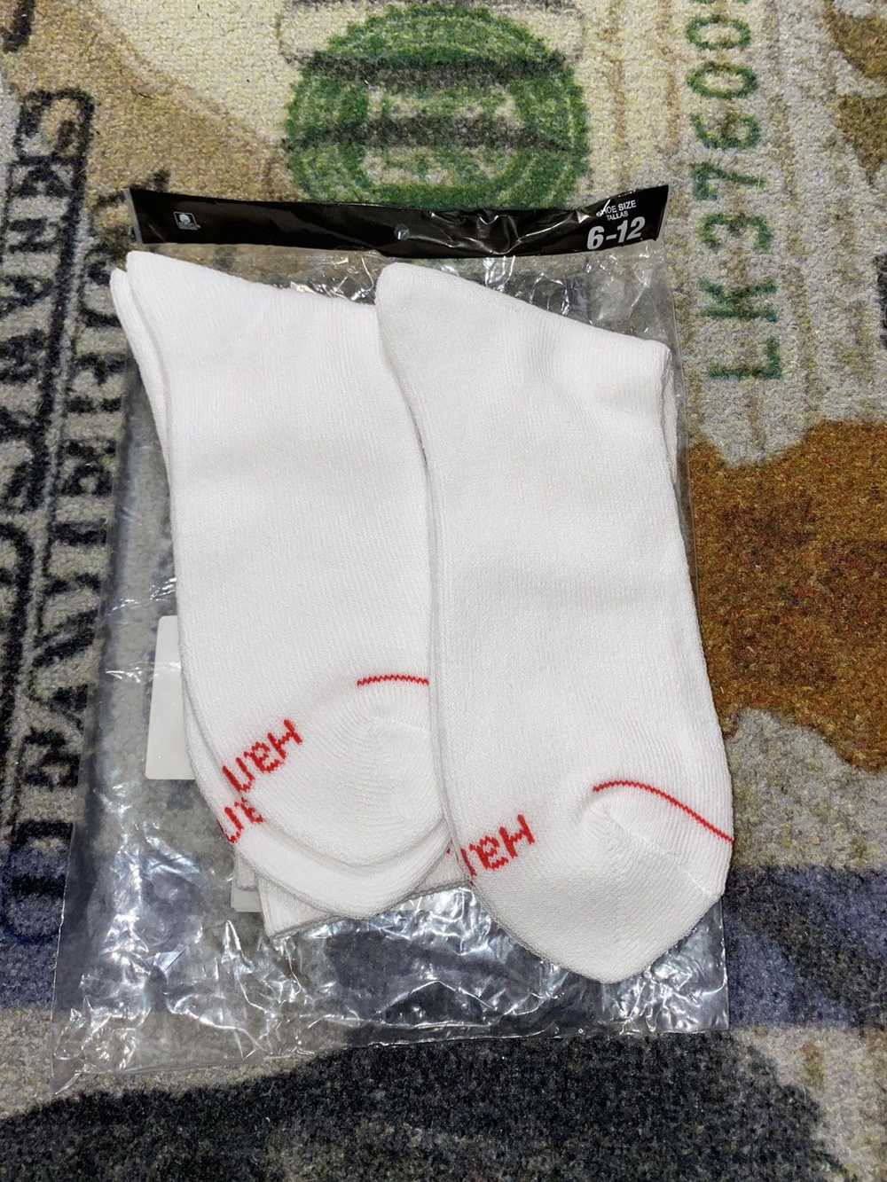 Hanes × Supreme Supreme Hanes Crew Socks (2 Pairs) - image 2