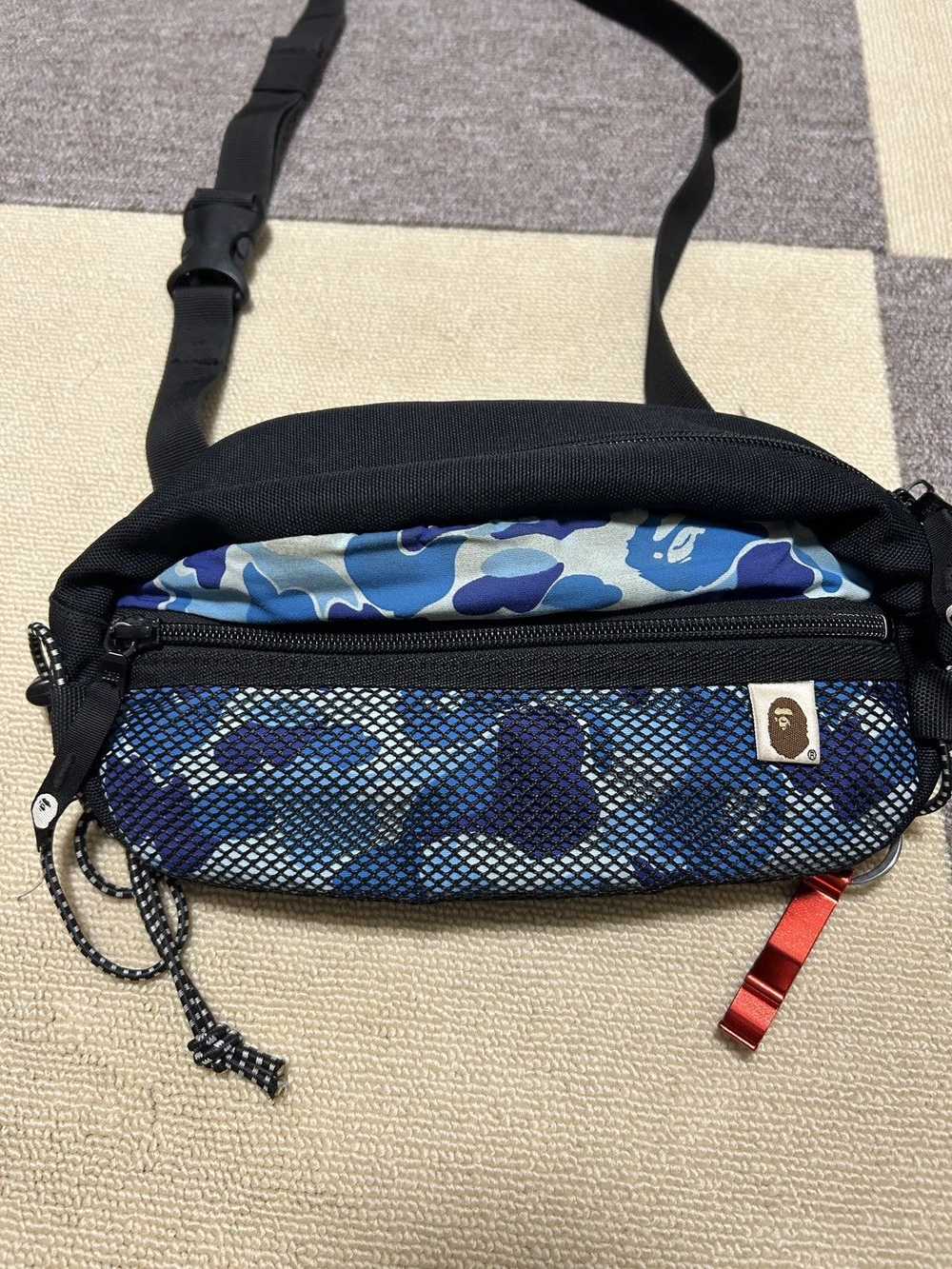 Bape Bape Blue Camo Shoulder Bag - image 2