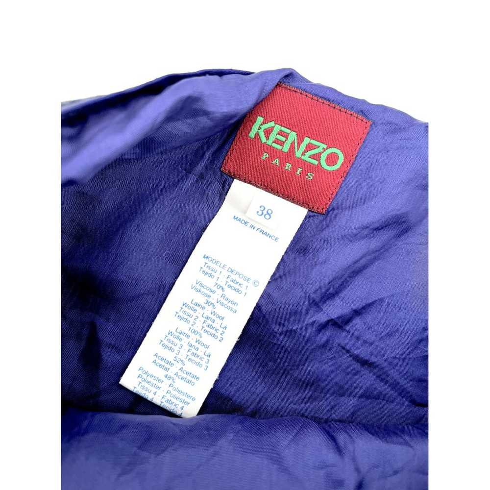 Kenzo Wool mini skirt - image 2