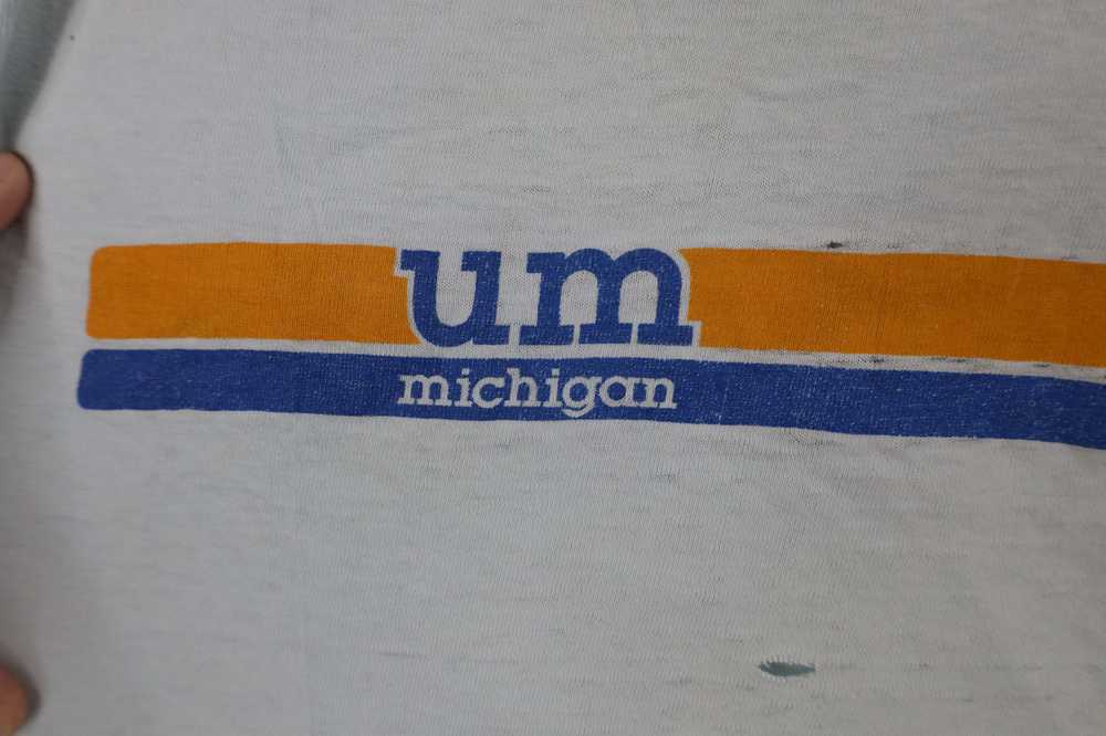 Vintage Vintage 70s 80s University of Michigan T-… - image 7