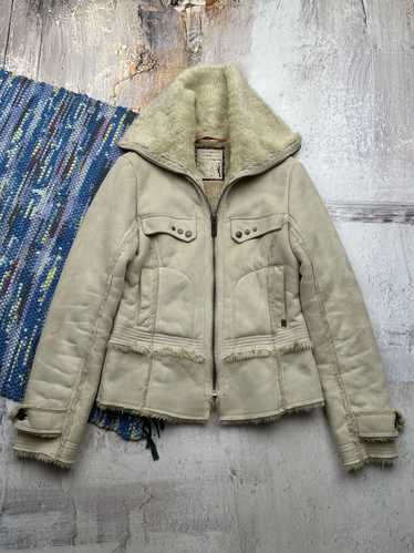 Japanese Brand × Sheepskin Coat × Vintage Vintage… - image 1