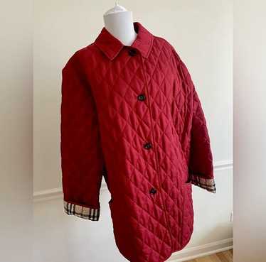 Burberry 90s レッドジャケット Vintage burberry jacket, 90s, - Gem