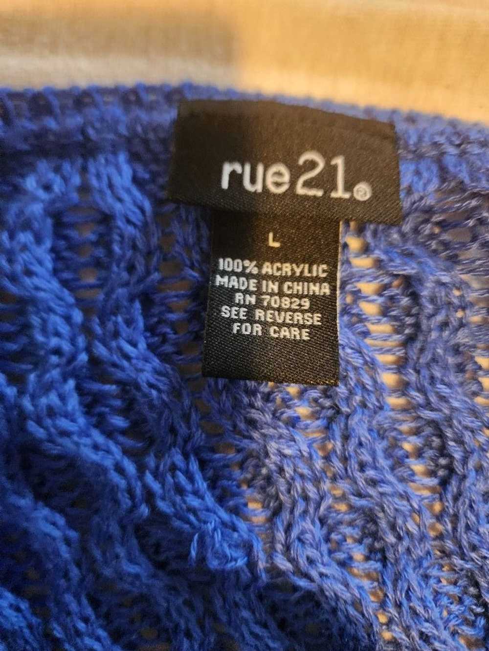 Rue 21 Rue 21 Periwinkle Sweater - image 4