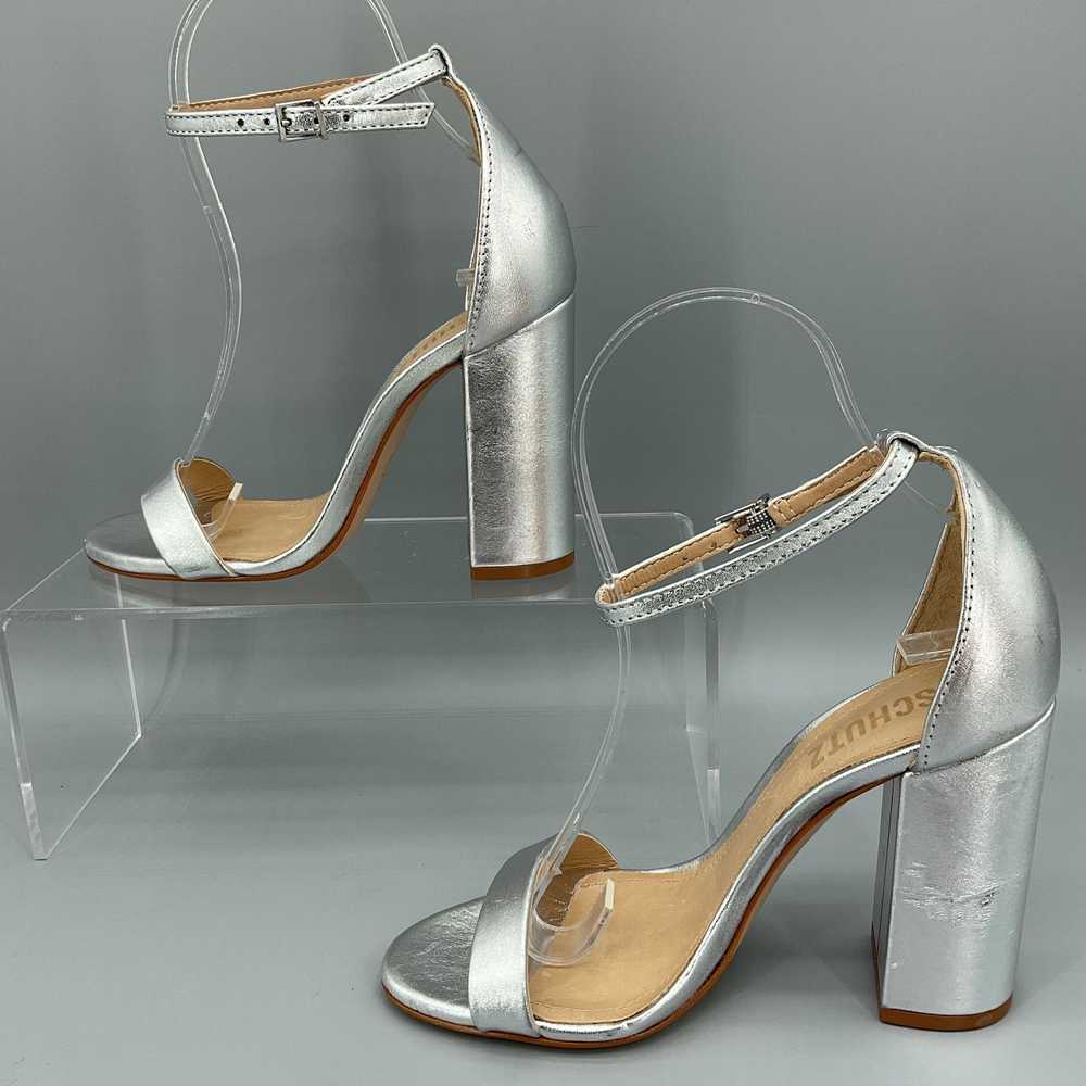 Schutz Schutz Women Cadey Lee Heeled Sandal Metal… - image 2