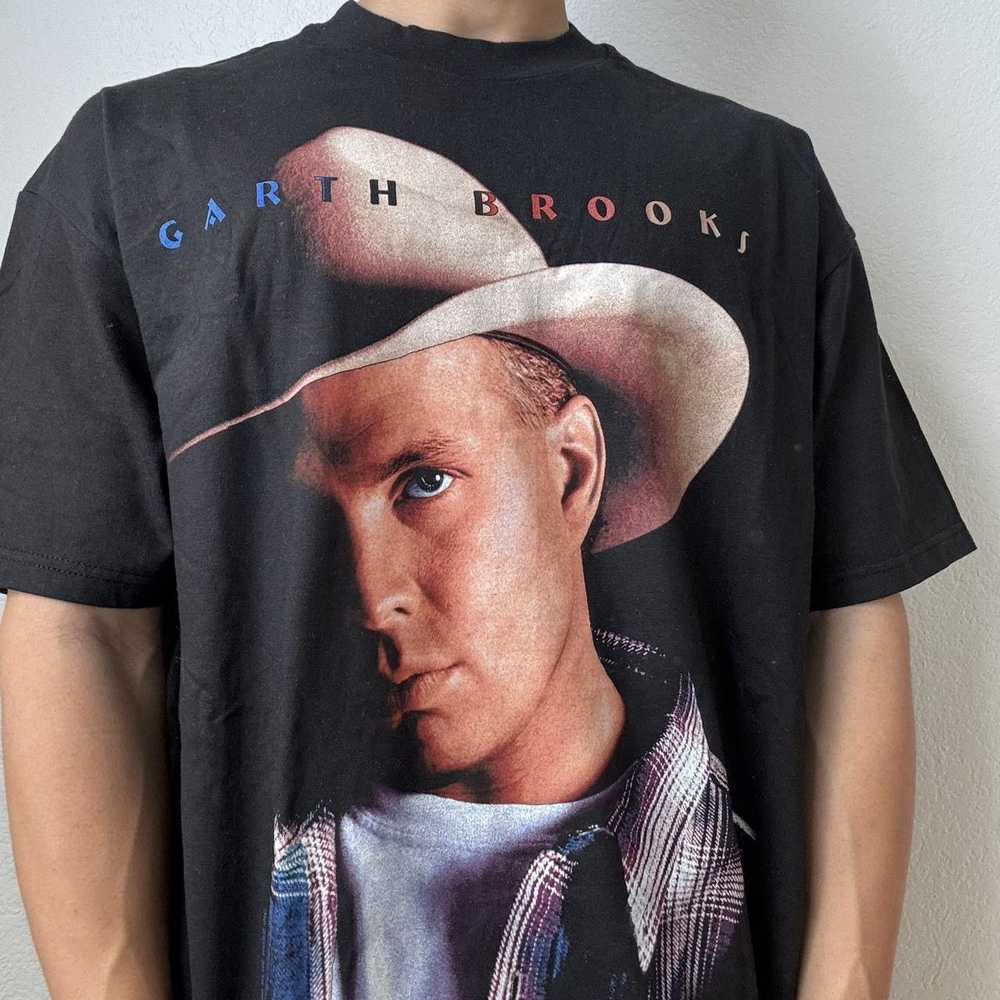 Band Tees × Vintage Vintage Garth Brooks 1998 Ban… - image 3