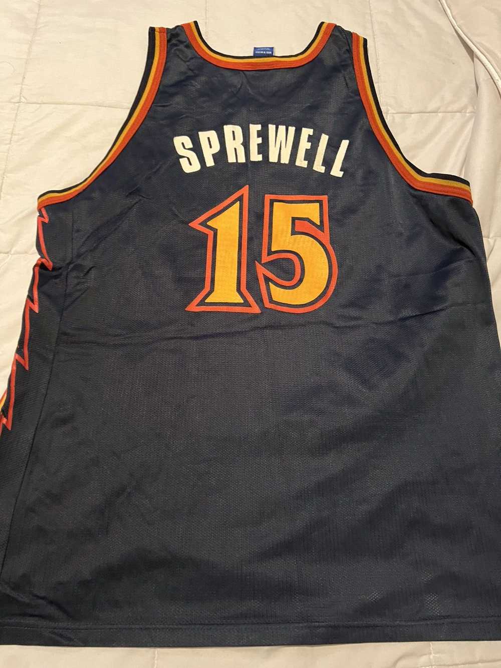 Champion × Vintage Latrell Sprewell Vintage jersey - image 2