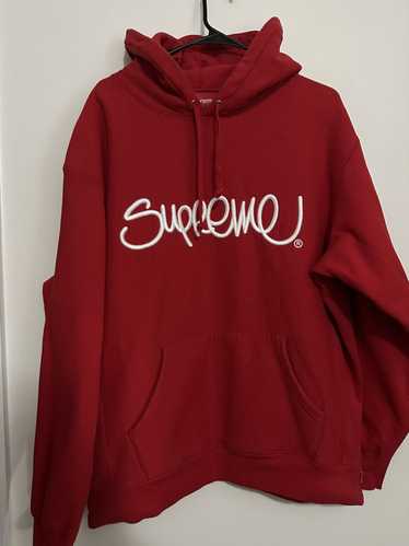 Supreme Supreme Handstyle Hooded Sweatshirt