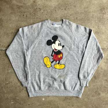 Vintage VINTAGE MICKEY MOUSE DISNEY GRAY WOMENS XL