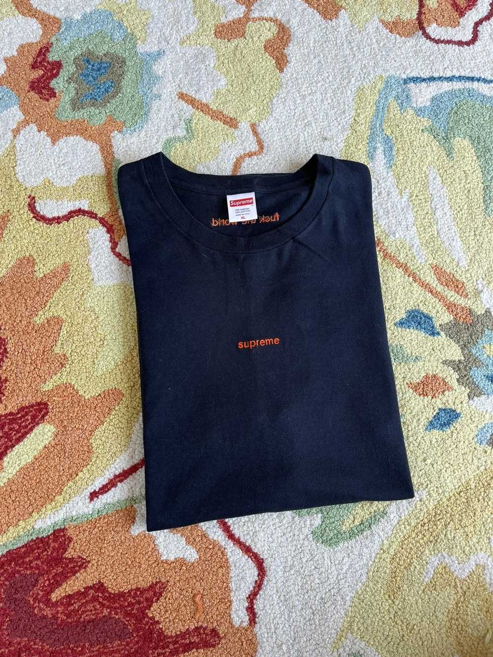 Supreme Supreme FTW Tee SS18 Navy - image 1