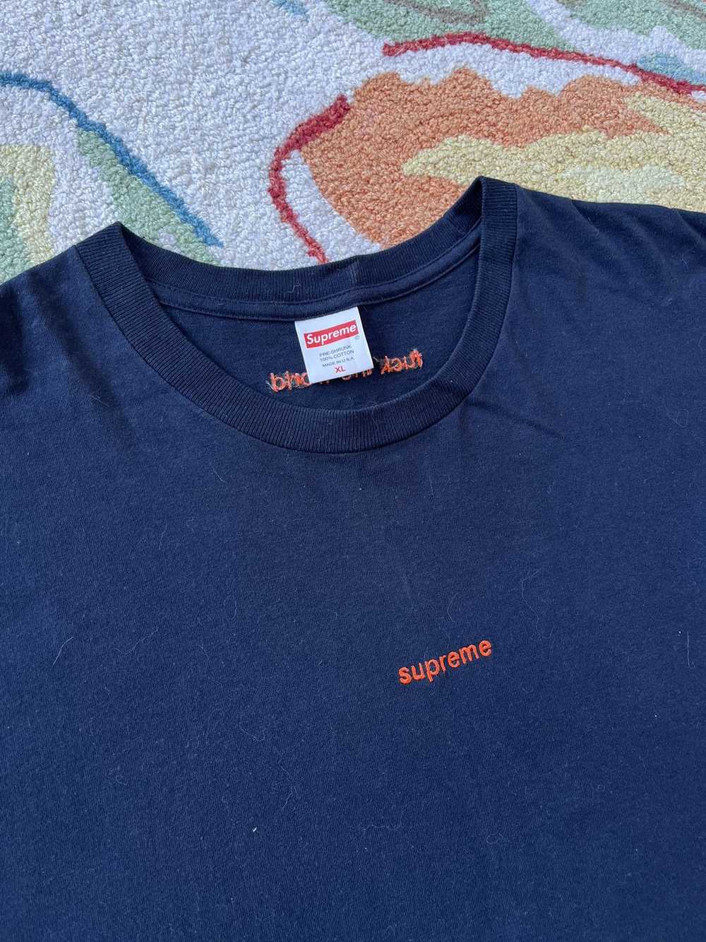 Supreme Supreme FTW Tee SS18 Navy - image 4