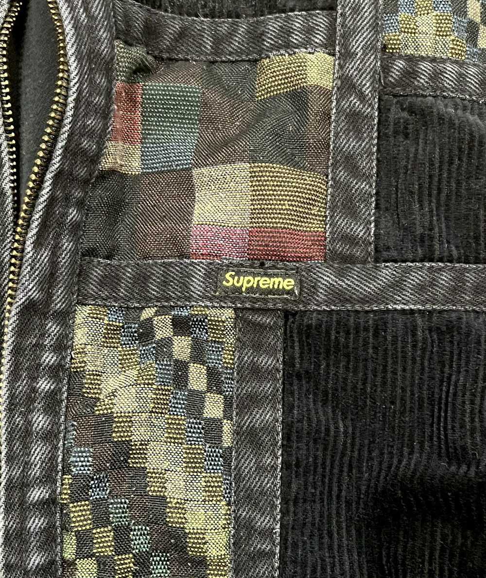 Supreme Supreme FW18 denim corduroy patchwork jac… - image 3