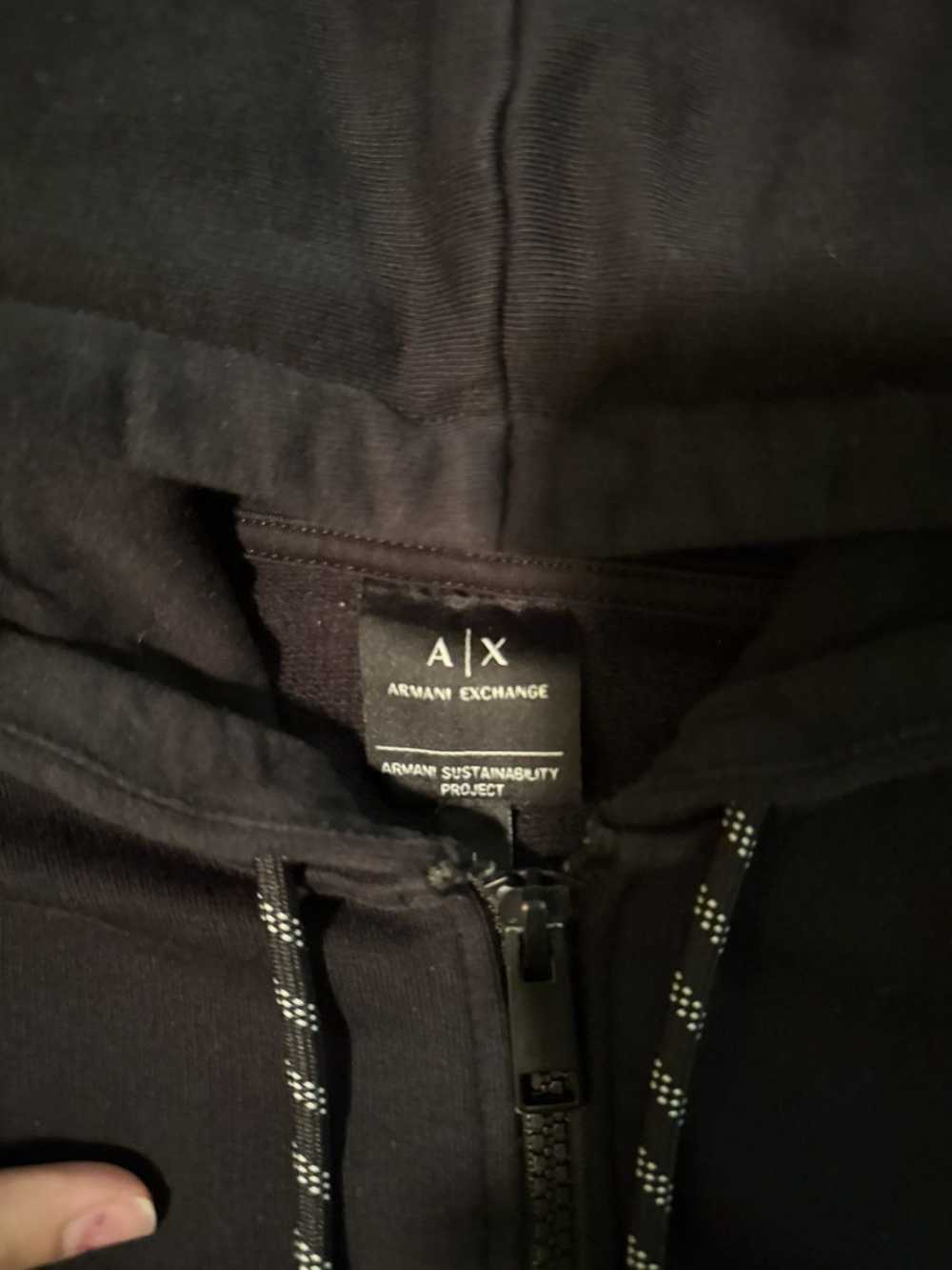 Armani Exchange Armani Exchange Zip Up Hoodie - image 2