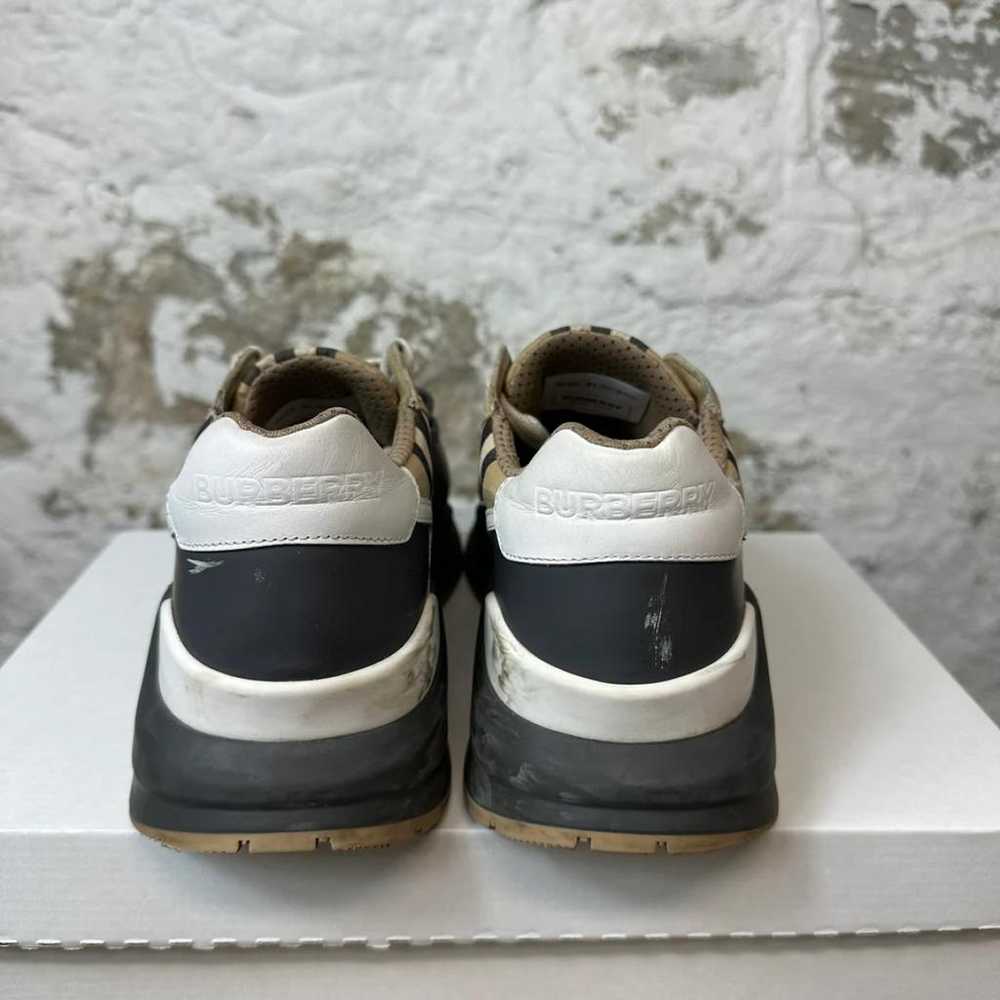 Burberry Regis cloth low trainers - image 6