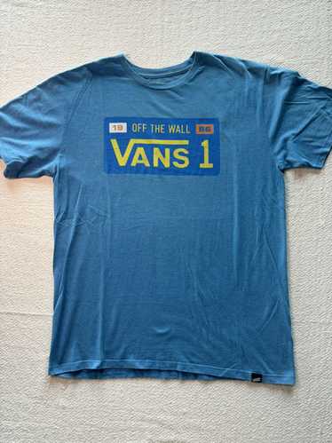 Vans × Vintage Car Plate T-Shirt