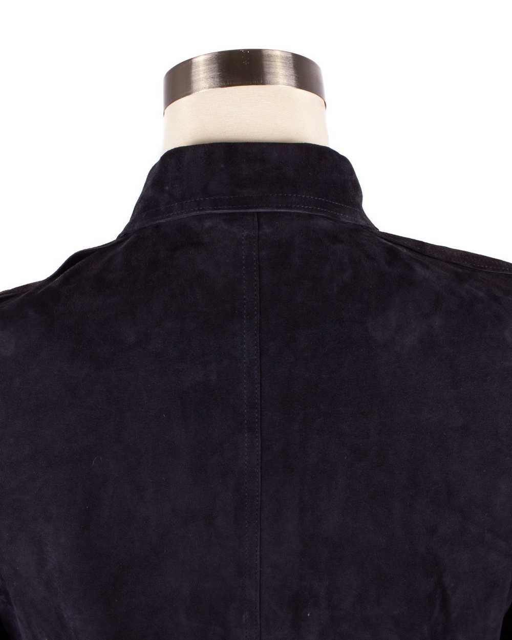 Prada PRADA DARK NAVY SUEDE LEATHER FIELD JACKET - image 8