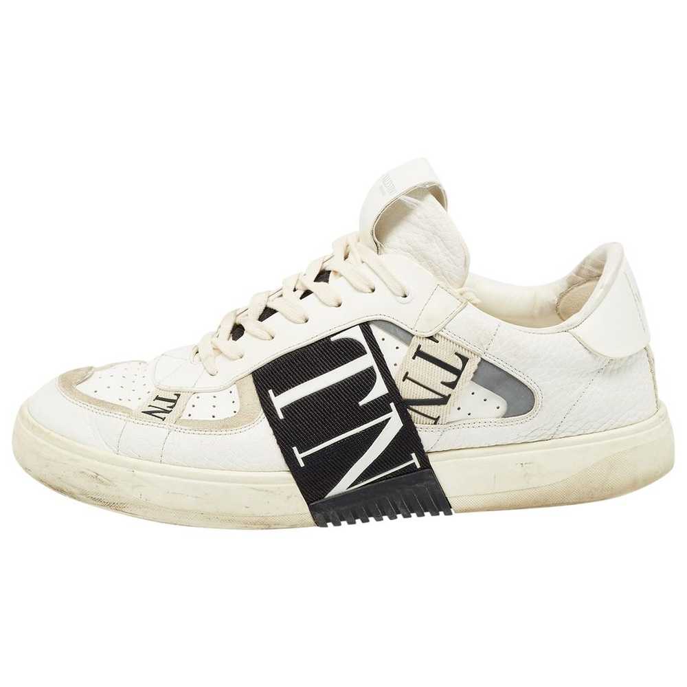 Valentino Garavani Leather trainers - image 1