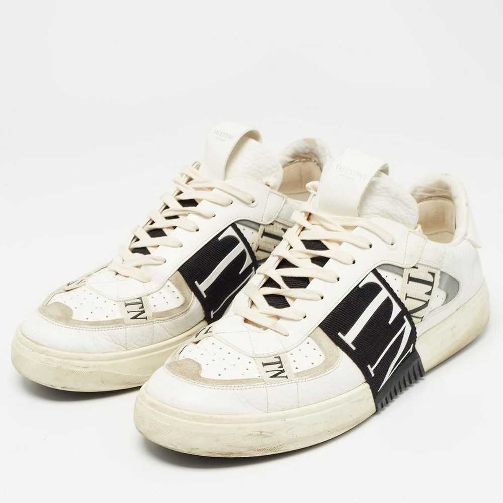 Valentino Garavani Leather trainers - image 2