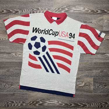 Fifa World Cup × Made In Usa × Vintage Adidas FIF… - image 1