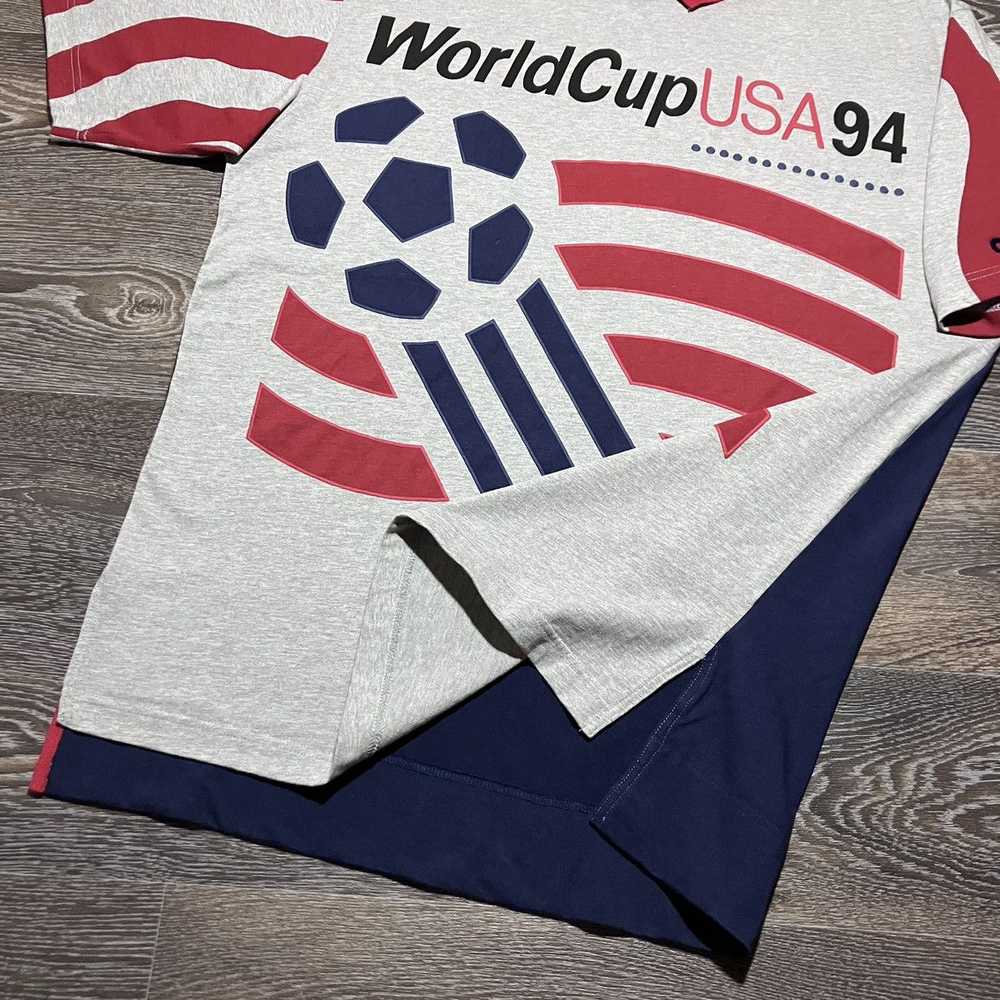 Fifa World Cup × Made In Usa × Vintage Adidas FIF… - image 4