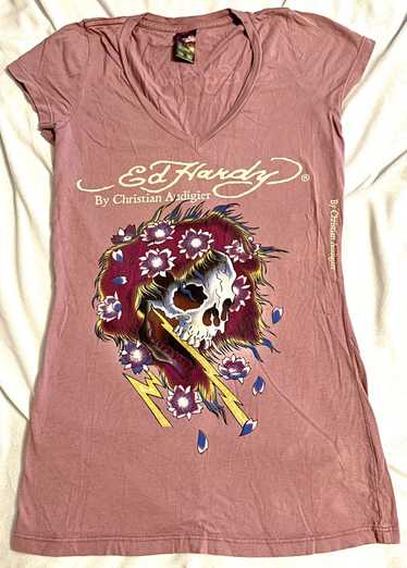 Ed Hardy × Vintage VTG Ed Hardy Skull Mini Dark Pi