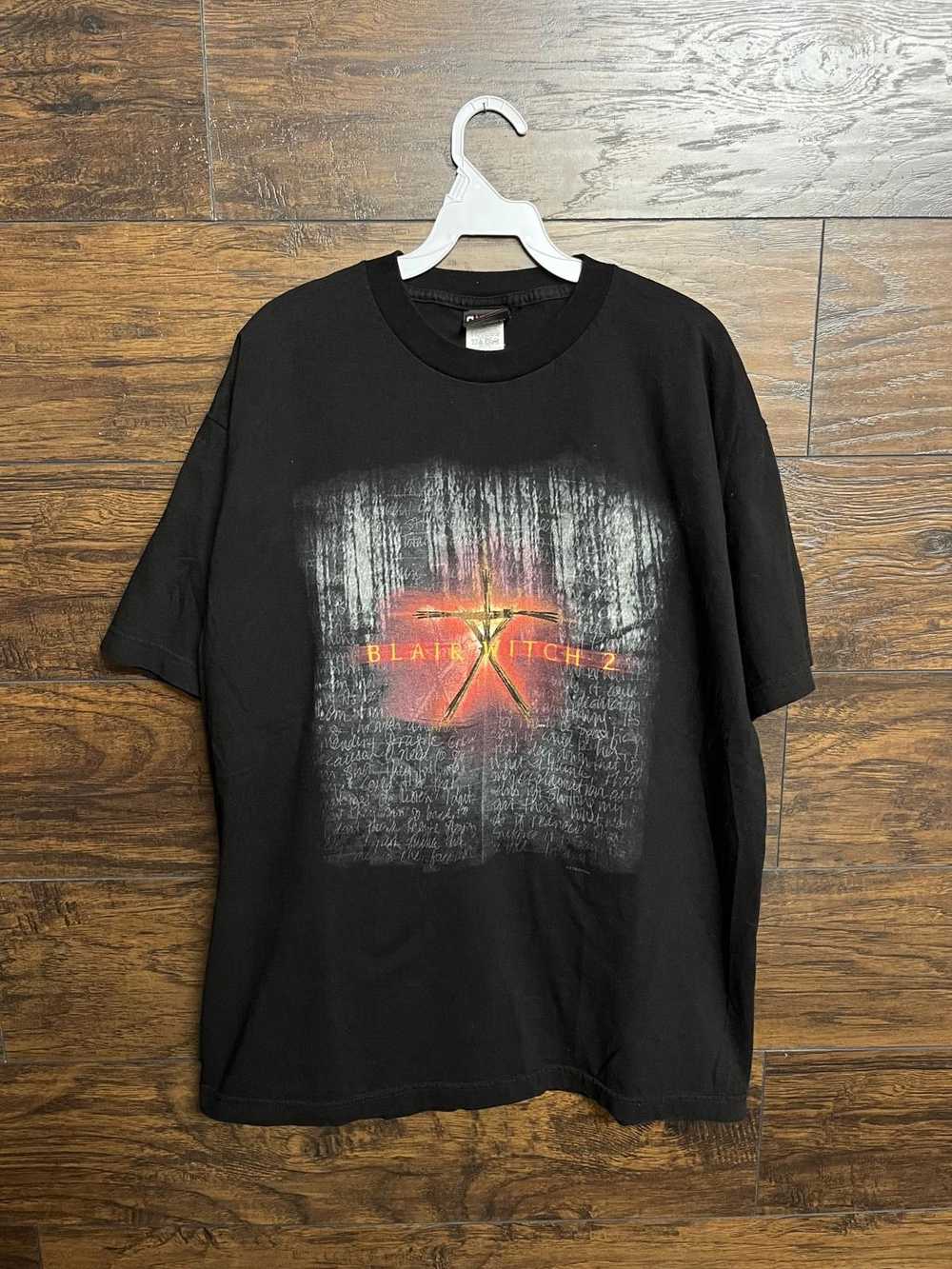 Giant Movie Blair Witch T-shirt Promo Book of Sha… - image 1