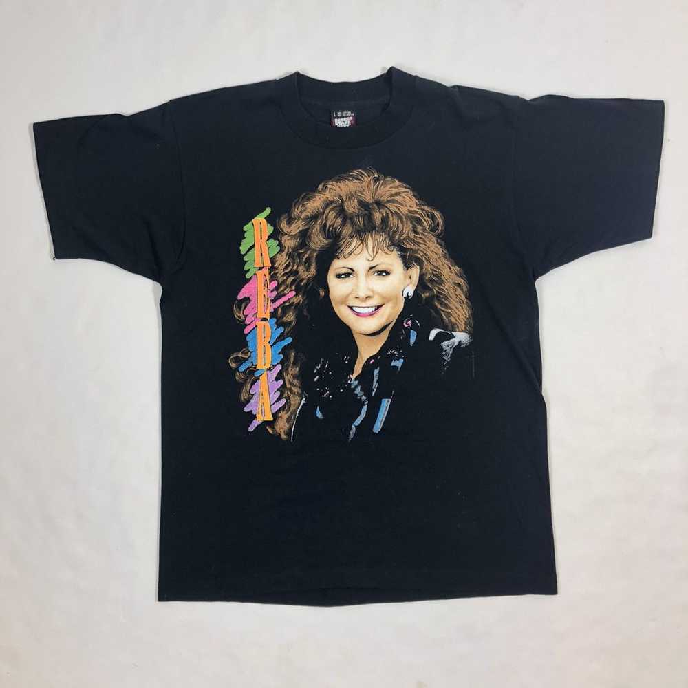 Streetwear × Tour Tee × Vintage Vintage 90s Reba … - image 10