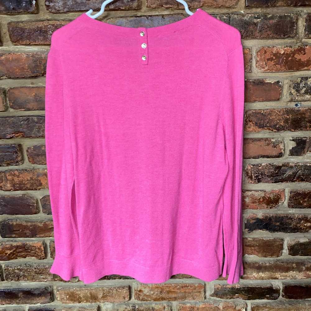 Other NWT Talbots Pink Wool Pullover Knit Sweater… - image 6