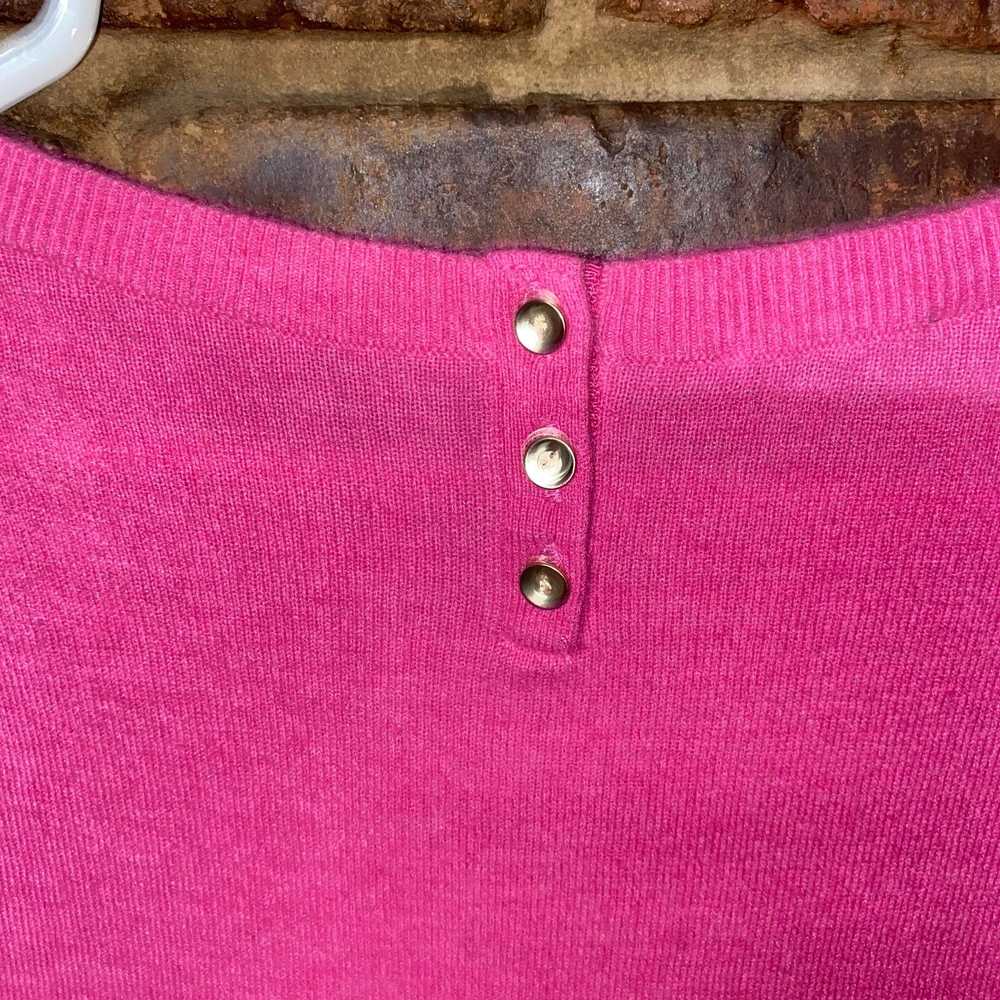 Other NWT Talbots Pink Wool Pullover Knit Sweater… - image 7