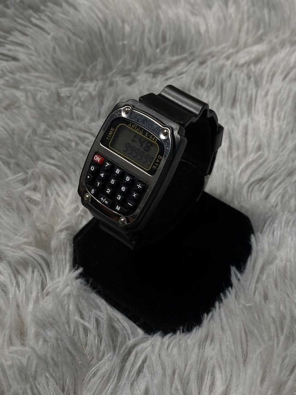 Japanese Brand × Vintage Retro Calculator Watch A… - image 3