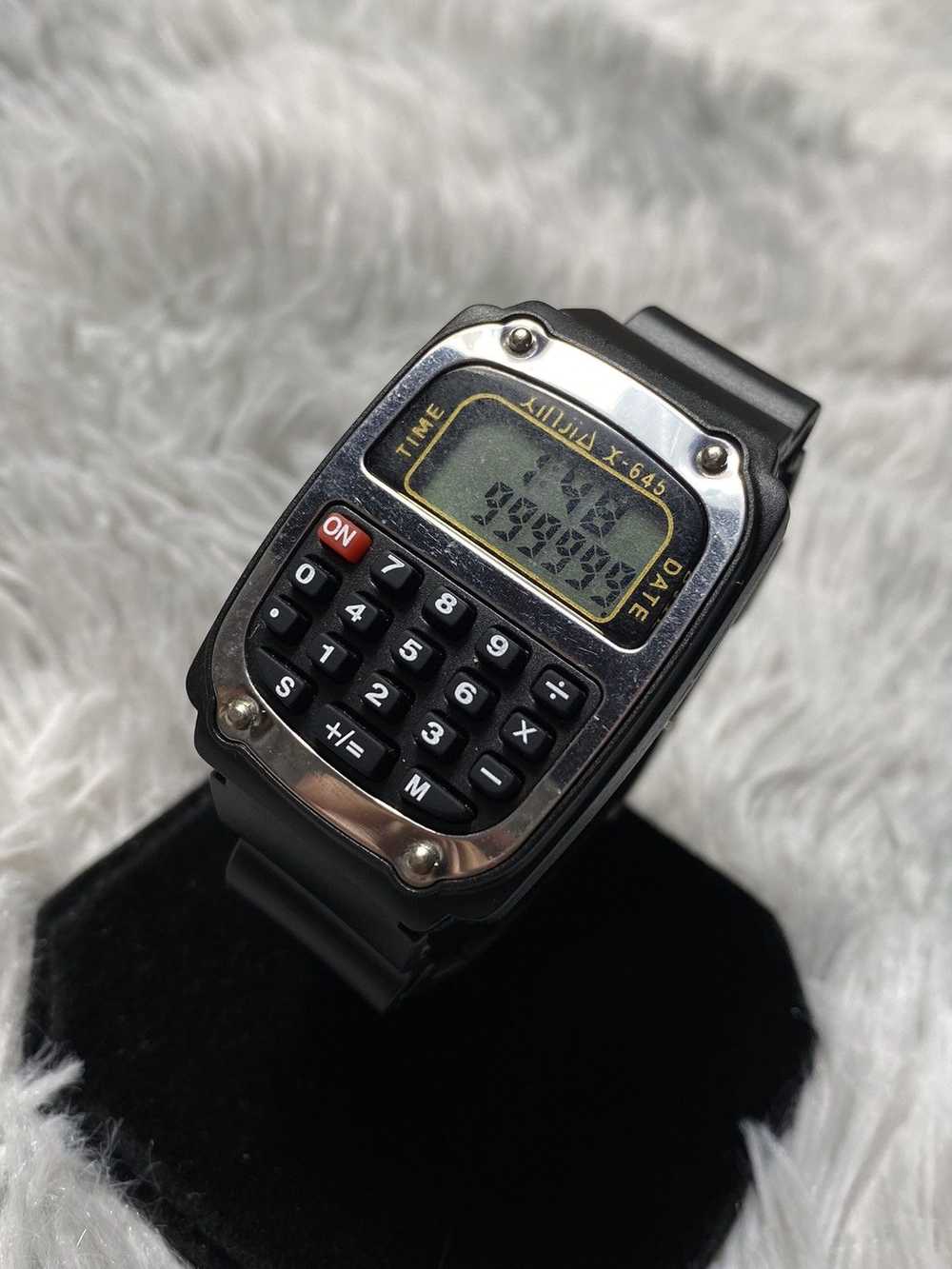 Japanese Brand × Vintage Retro Calculator Watch A… - image 4