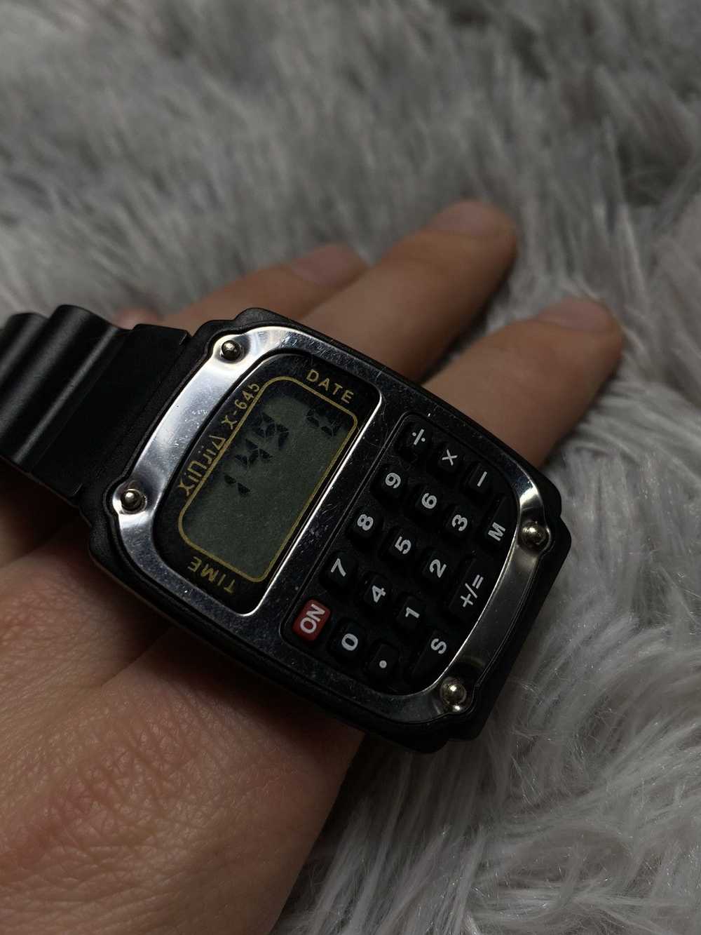 Japanese Brand × Vintage Retro Calculator Watch A… - image 9