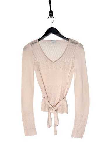 Marni Marni Light Pink Pointelle Crochet Light Kni