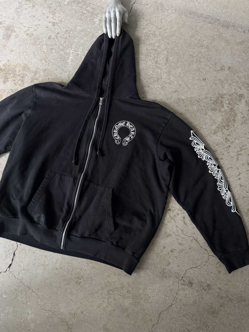 Chrome Hearts CHROME HEARTS HORSESHOE DAGGER ZIP … - image 1