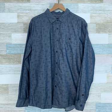 Ocean Current Ocean Current Chambray Printed Shirt