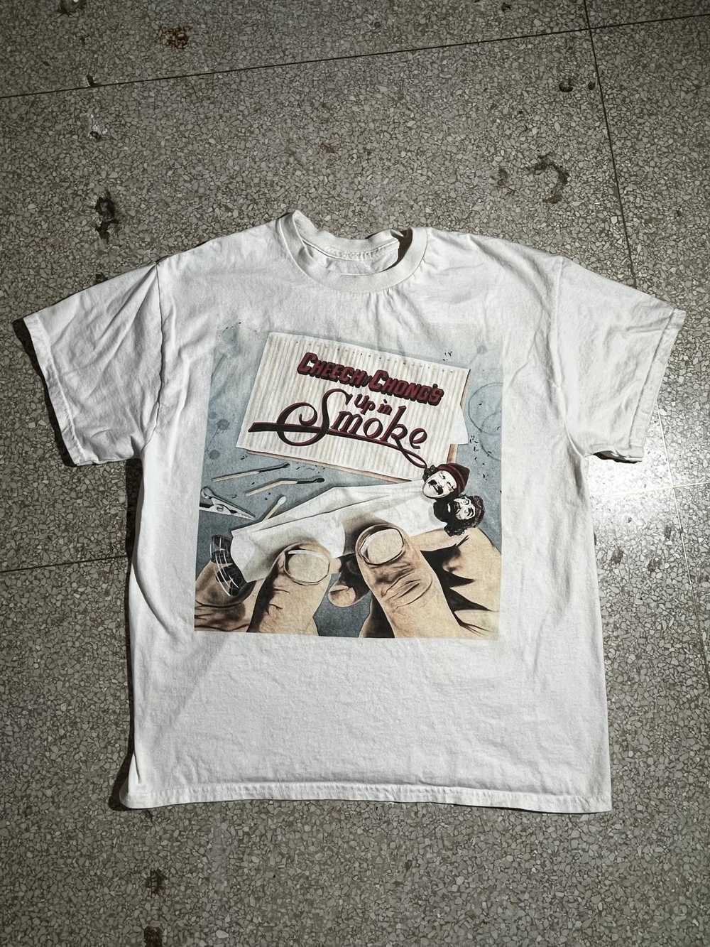 Designer Cheech Chong Preowned Large Band T-shirt - image 2