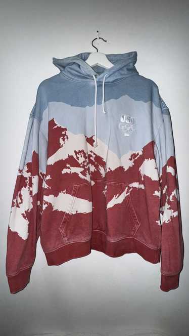 Kith KITH TEAM USA SNOW MOUNTAIN HOODIE MEDIUM US… - image 1