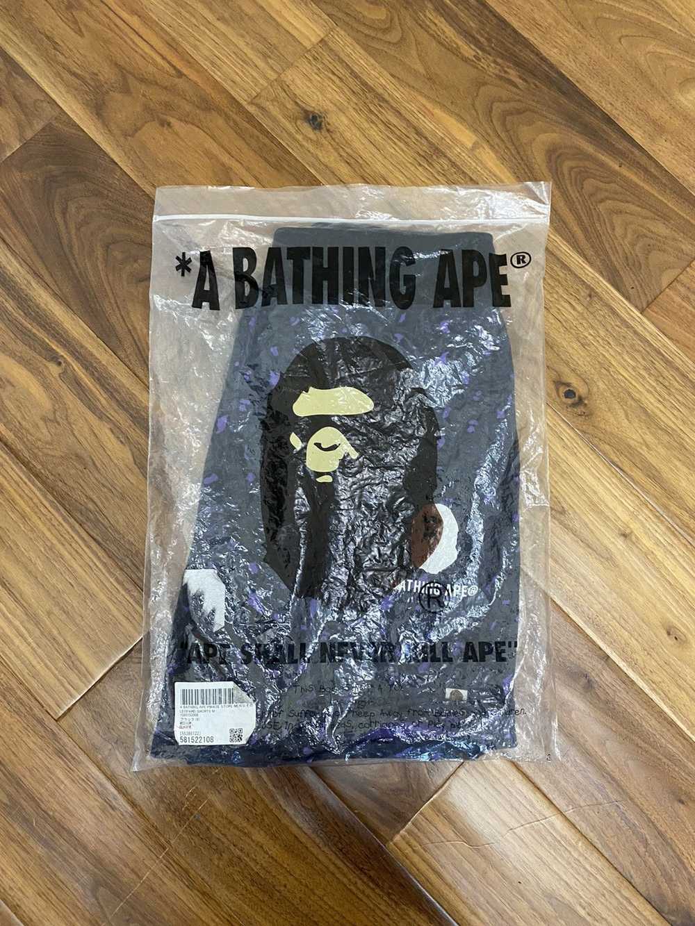 Bape Bape Black Leopard Camo Shorts Sz Medium - image 9