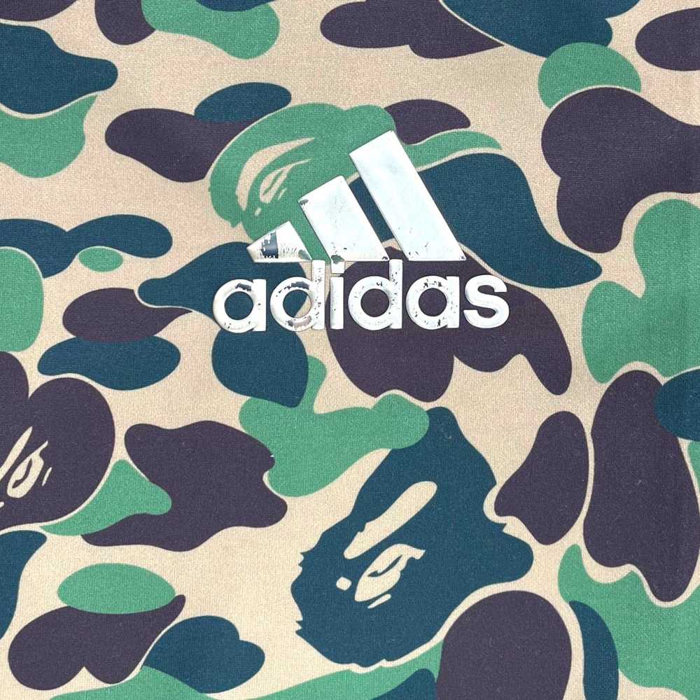 Bape x Adidas SB Shark Full Zip Hooded Sweatshirt… - image 3