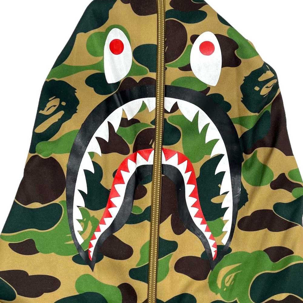 Bape x Adidas SB Shark Full Zip Hooded Sweatshirt… - image 4