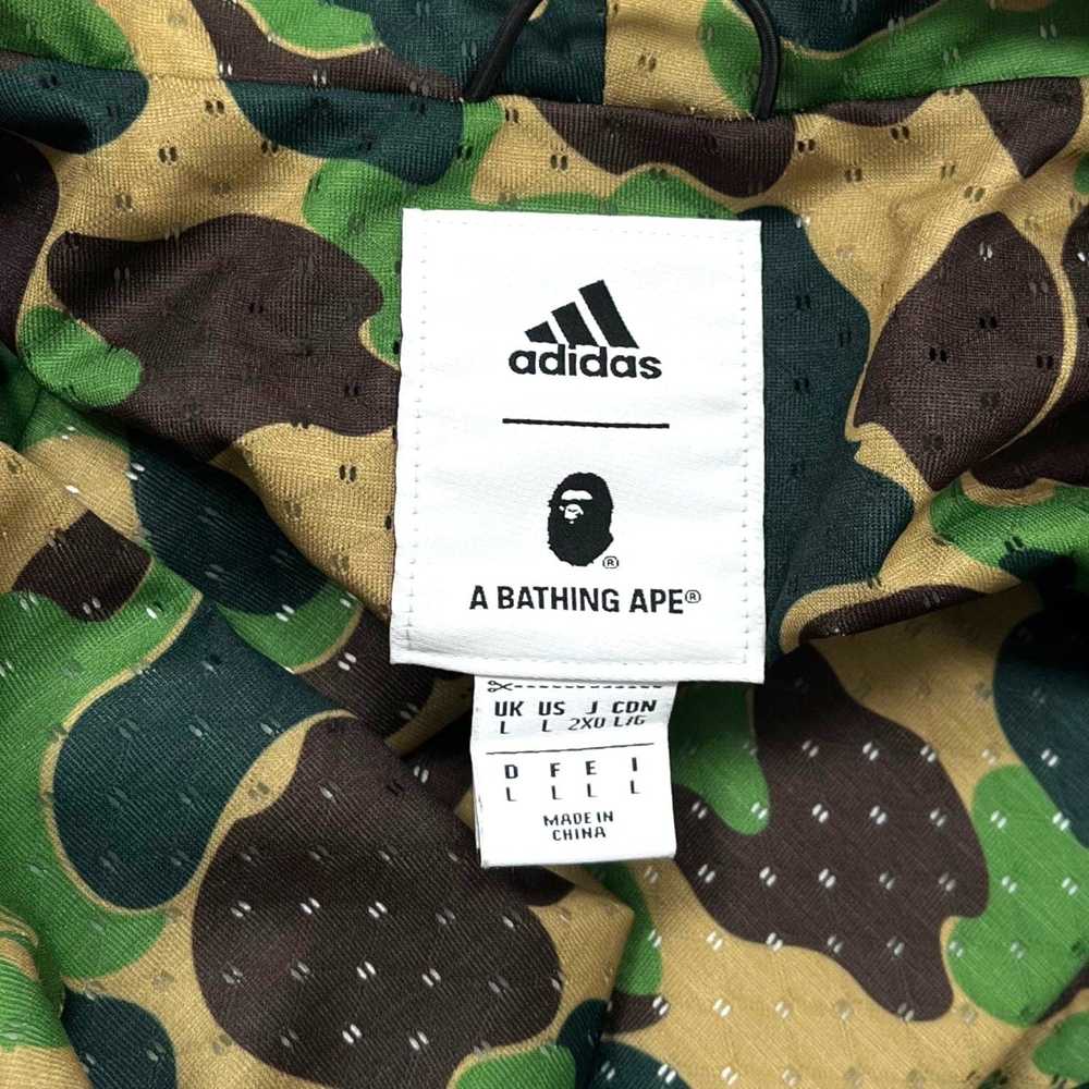 Bape x Adidas SB Shark Full Zip Hooded Sweatshirt… - image 8